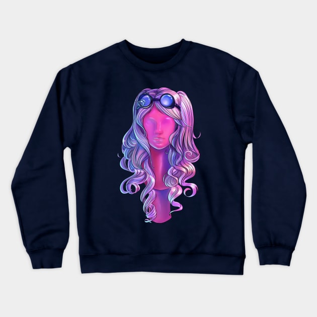 "Doc" Wig Crewneck Sweatshirt by Skutchdraws